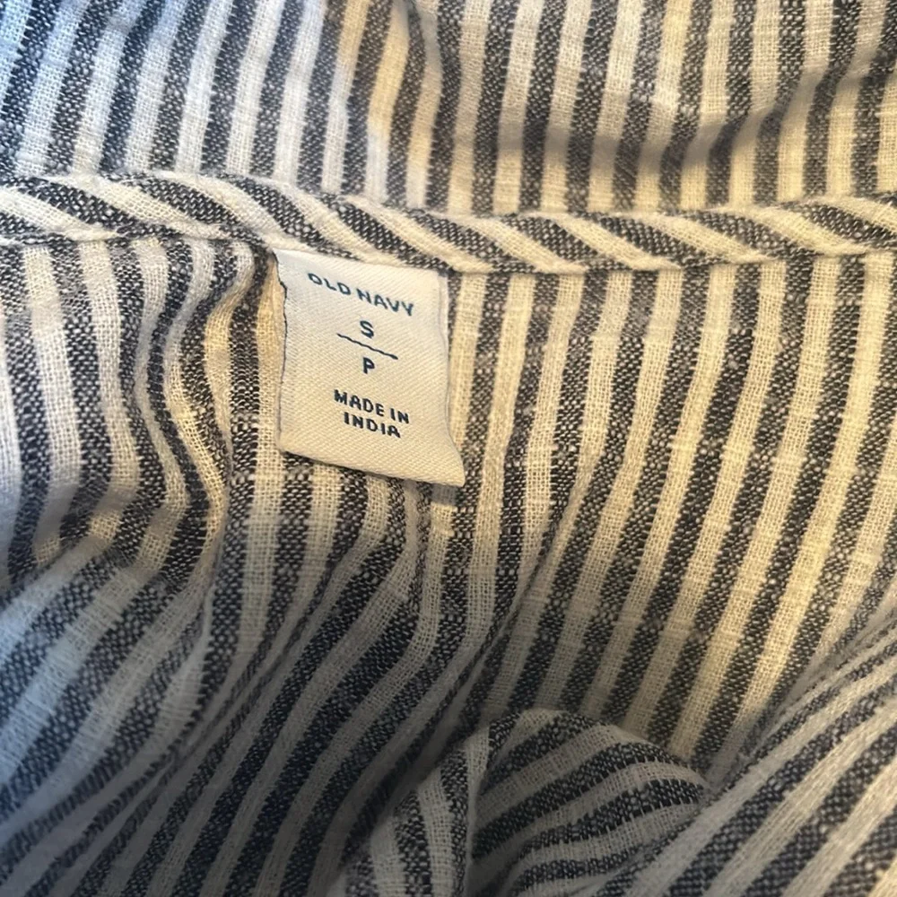 Old Navy Navy and White Striped Dress Size Small - Picture 5 of 6